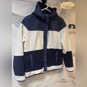 R-RL • Lauren Active • Ralph Lauren • Large navy blue & cream color jacket